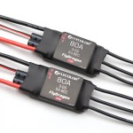 Flycolor FlyDragon Lite 3-6S 60A 80A Brushless ESC With 5V/6V/7.4V 5A Adjustable BEC for RC Airplane
